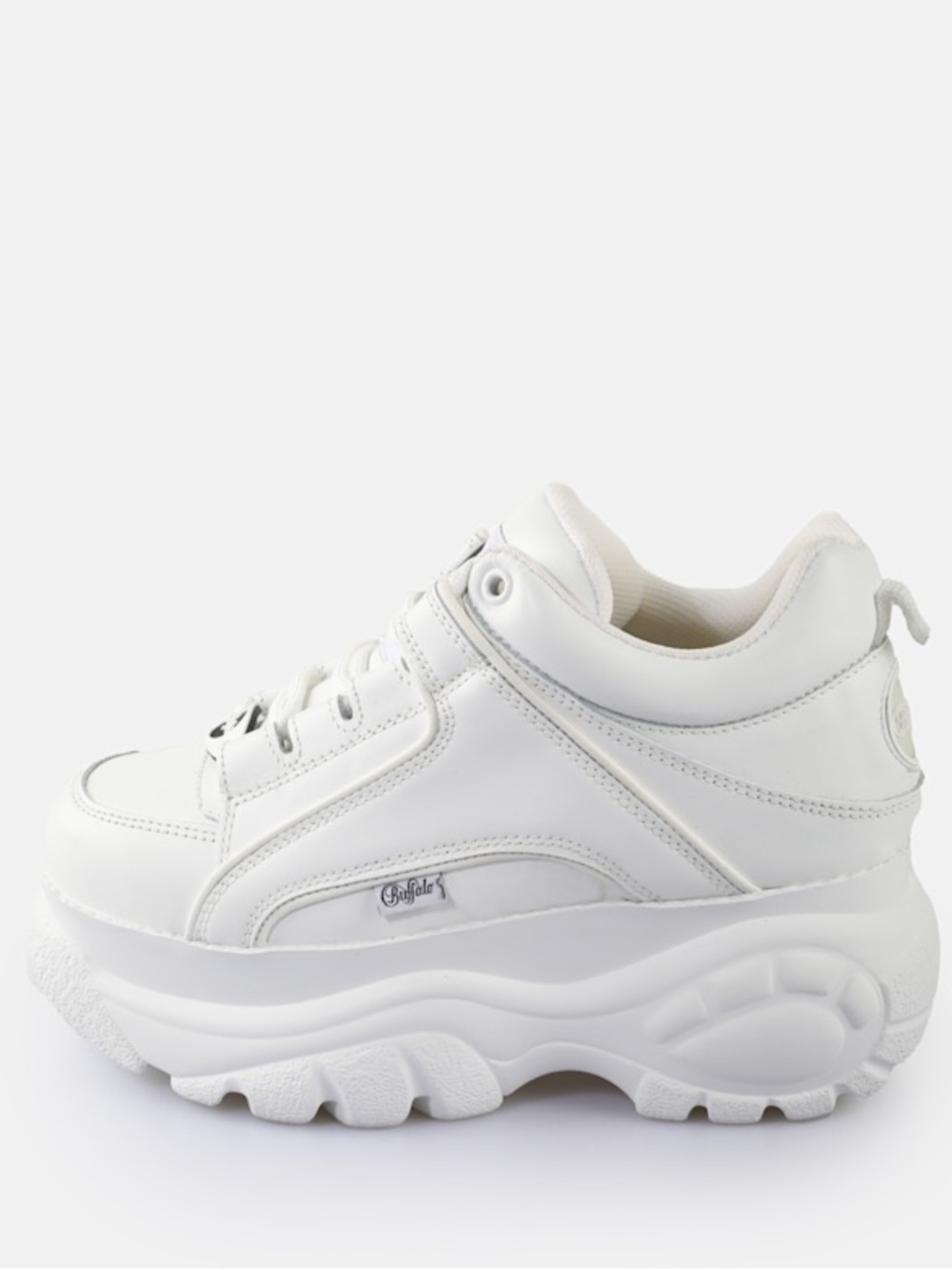 Buffalo London Classic Low Leather Chunky Sneakers - Picture 2 of 9